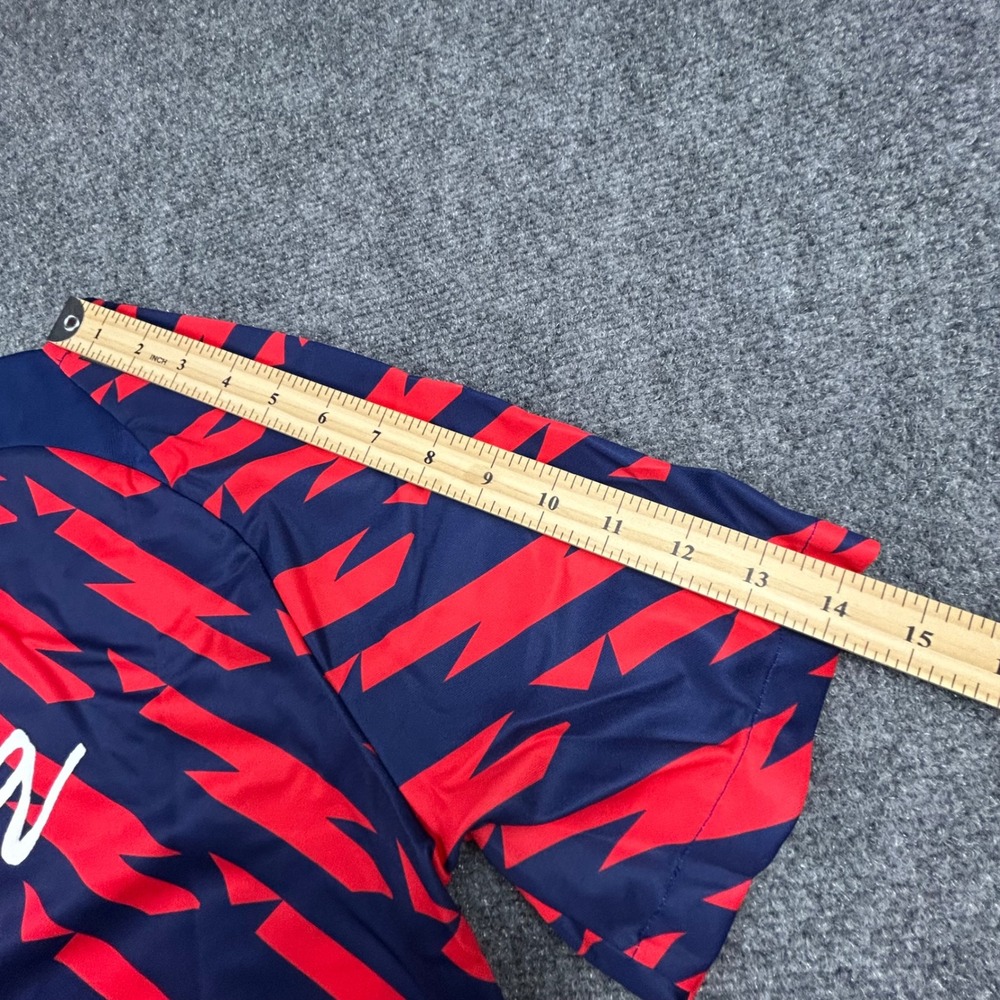 Nike USWNT Jersey Mens L Red Blue Dri Fit 2023 USA Soccer Academy Pro Pre-Match - Picture 11 of 14